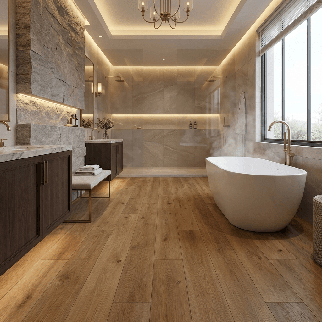 Flooring Installation project example 3 - VM Power Construction portfolio
